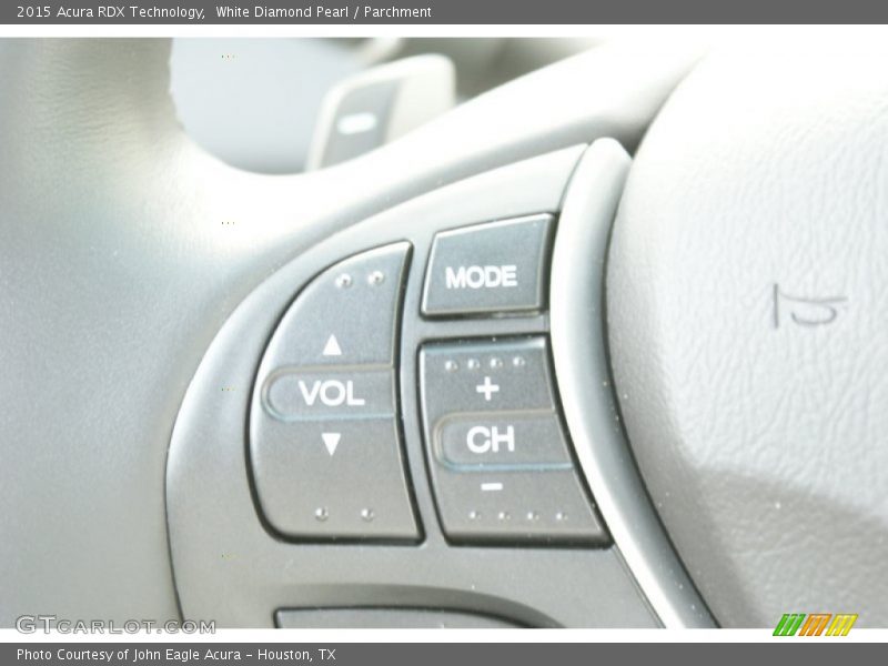 White Diamond Pearl / Parchment 2015 Acura RDX Technology