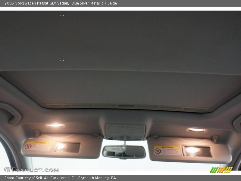 Blue Silver Metallic / Beige 2005 Volkswagen Passat GLX Sedan