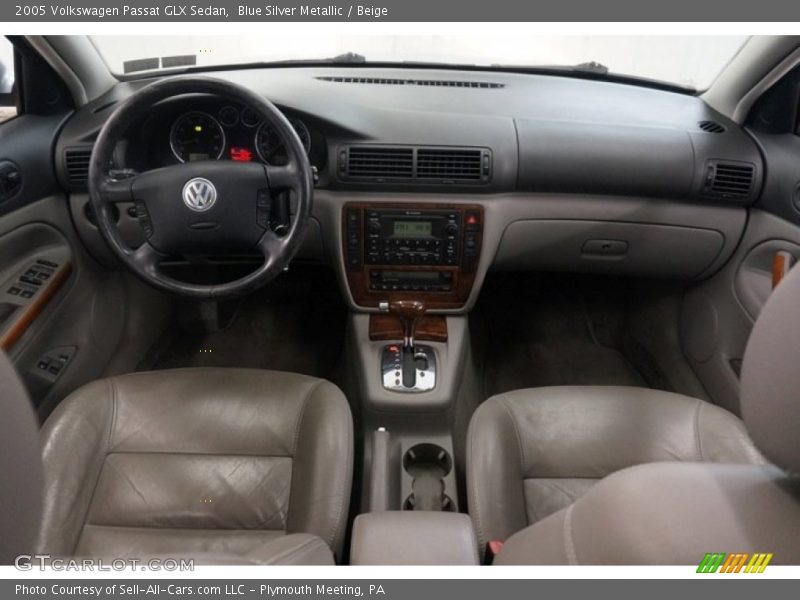 Blue Silver Metallic / Beige 2005 Volkswagen Passat GLX Sedan