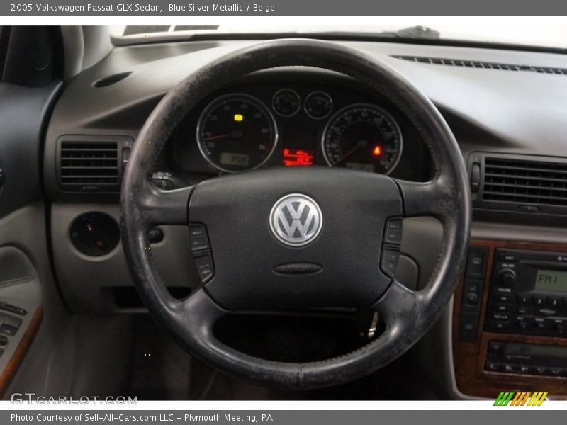 Blue Silver Metallic / Beige 2005 Volkswagen Passat GLX Sedan