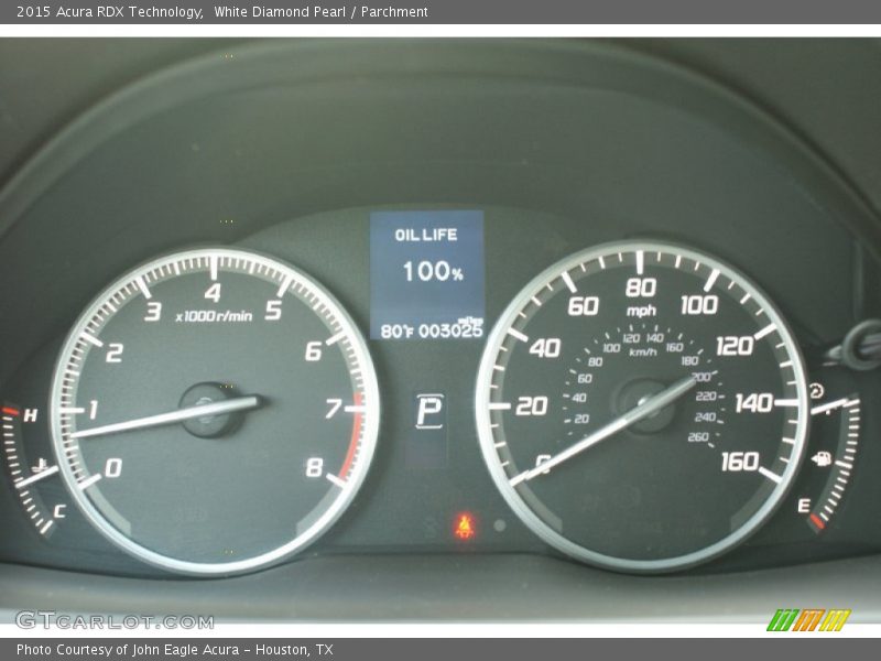 White Diamond Pearl / Parchment 2015 Acura RDX Technology
