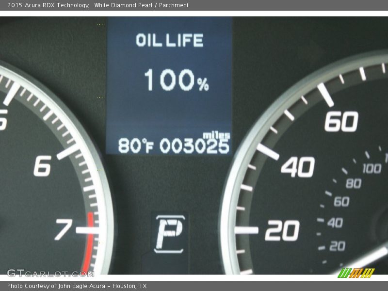 White Diamond Pearl / Parchment 2015 Acura RDX Technology