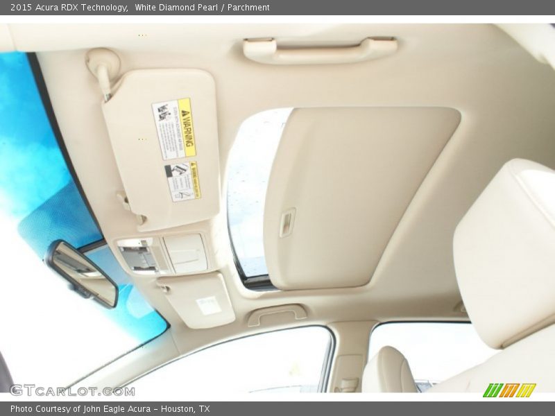 White Diamond Pearl / Parchment 2015 Acura RDX Technology
