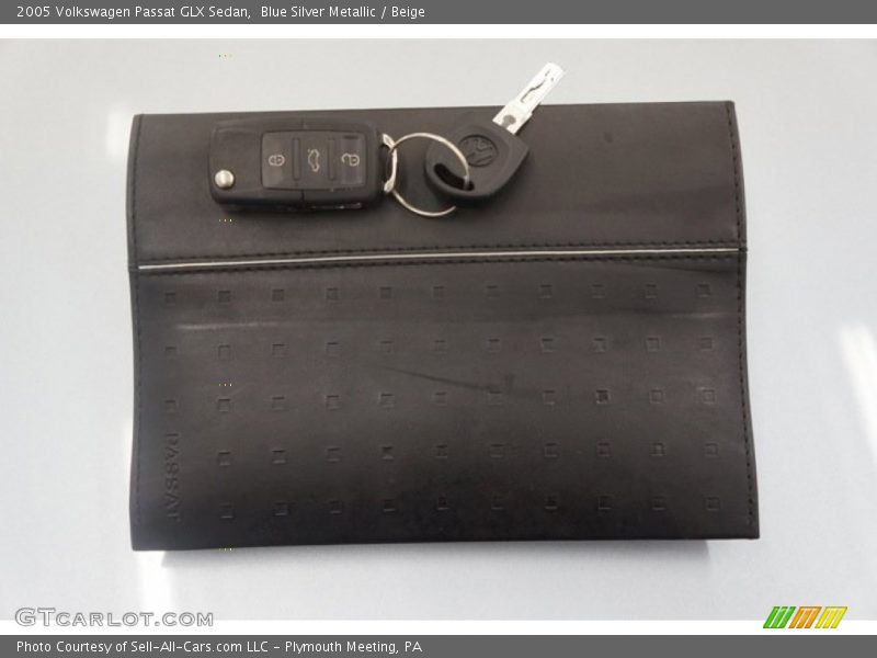 Blue Silver Metallic / Beige 2005 Volkswagen Passat GLX Sedan