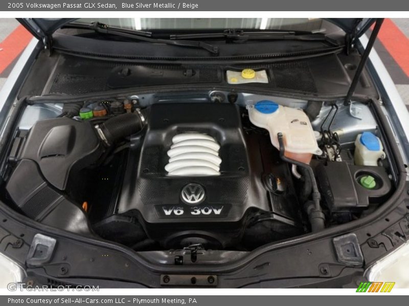 Blue Silver Metallic / Beige 2005 Volkswagen Passat GLX Sedan