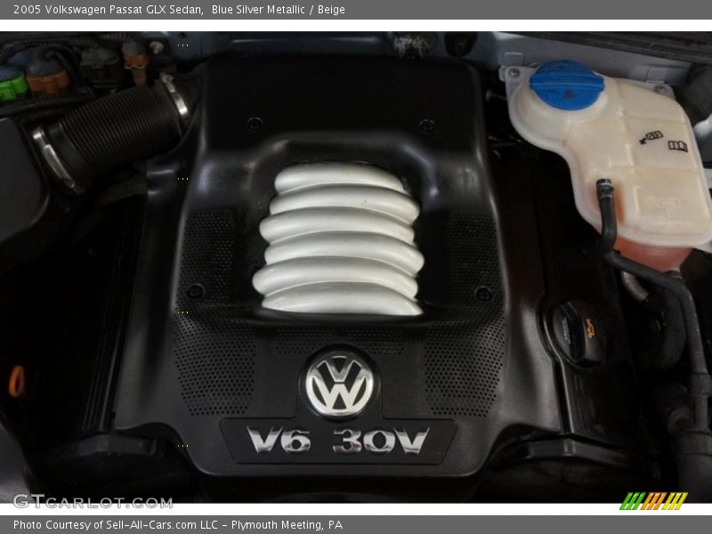 Blue Silver Metallic / Beige 2005 Volkswagen Passat GLX Sedan