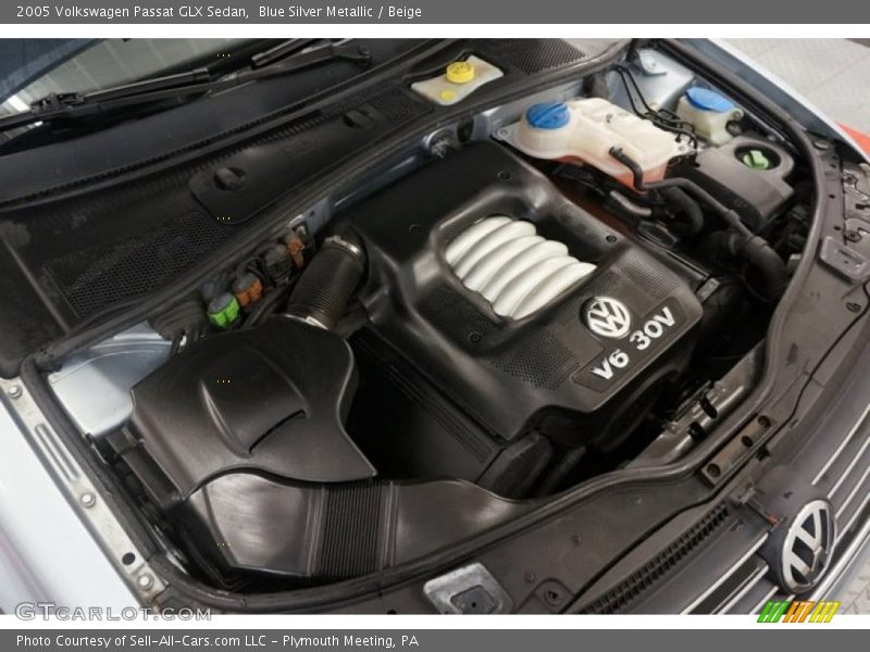 Blue Silver Metallic / Beige 2005 Volkswagen Passat GLX Sedan