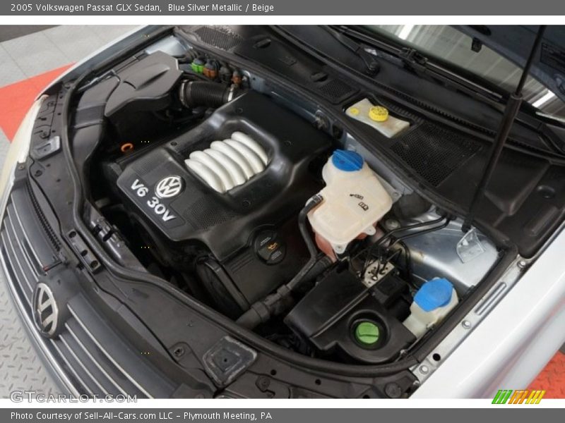 Blue Silver Metallic / Beige 2005 Volkswagen Passat GLX Sedan