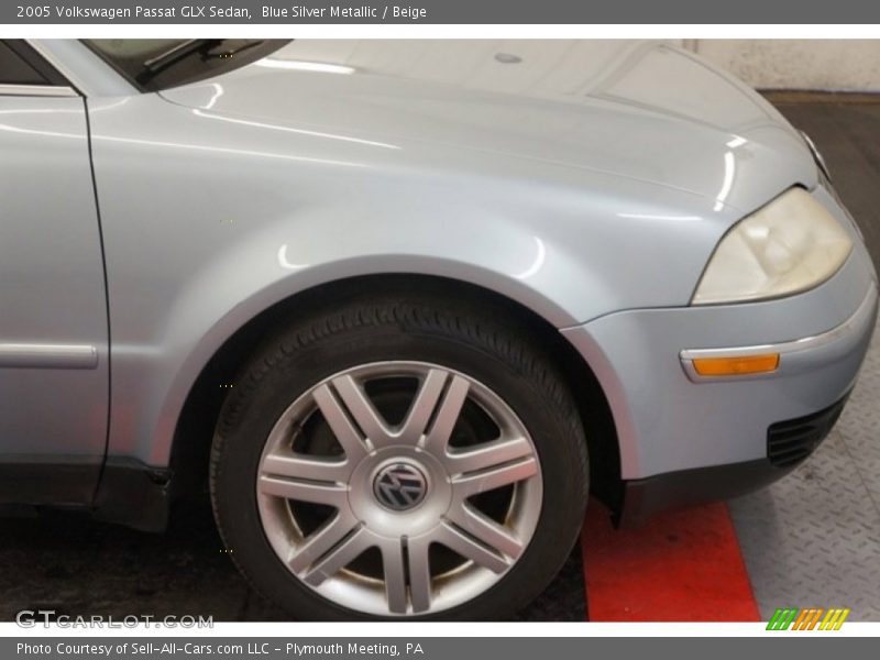 Blue Silver Metallic / Beige 2005 Volkswagen Passat GLX Sedan