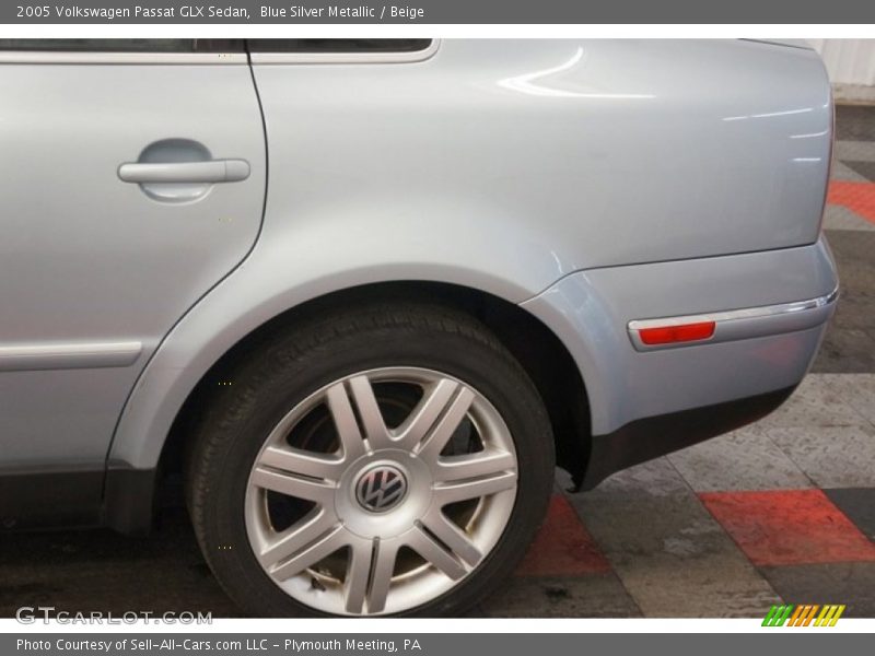 Blue Silver Metallic / Beige 2005 Volkswagen Passat GLX Sedan