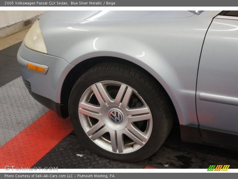 Blue Silver Metallic / Beige 2005 Volkswagen Passat GLX Sedan