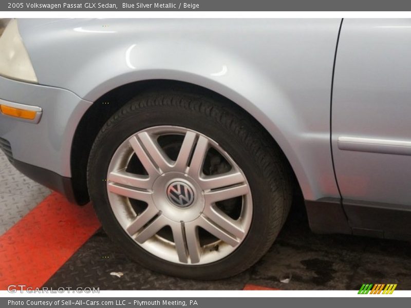 Blue Silver Metallic / Beige 2005 Volkswagen Passat GLX Sedan