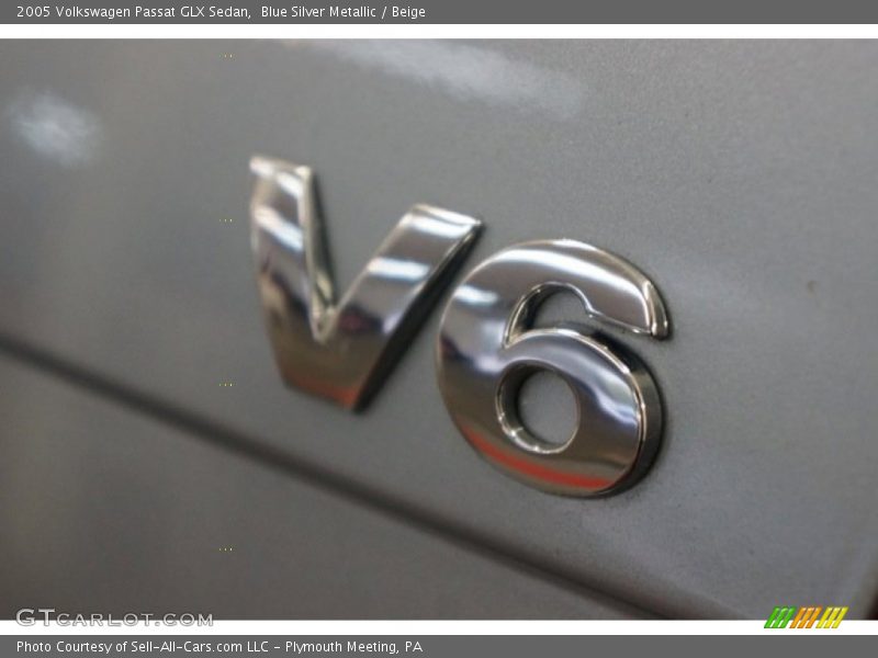 Blue Silver Metallic / Beige 2005 Volkswagen Passat GLX Sedan