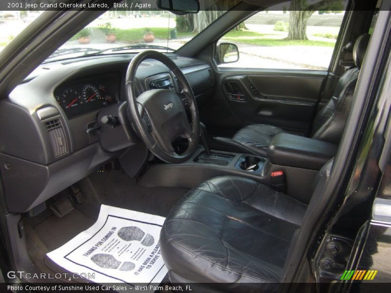 Black / Agate 2001 Jeep Grand Cherokee Laredo