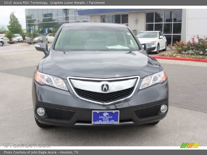 Graphite Luster Metallic / Parchment 2015 Acura RDX Technology