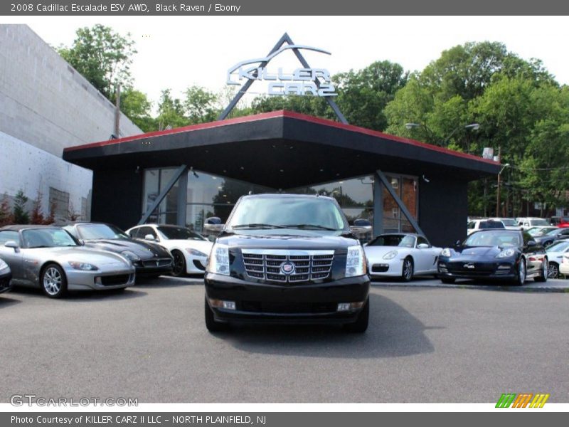 Black Raven / Ebony 2008 Cadillac Escalade ESV AWD