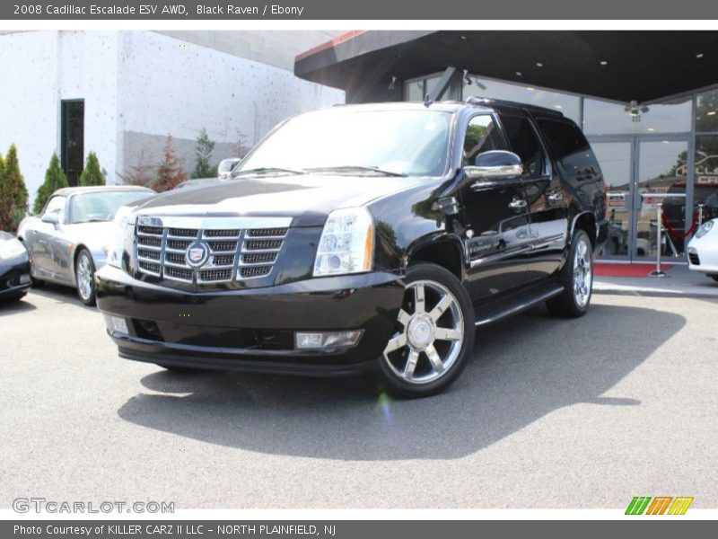 Black Raven / Ebony 2008 Cadillac Escalade ESV AWD