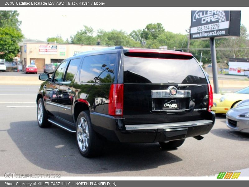 Black Raven / Ebony 2008 Cadillac Escalade ESV AWD