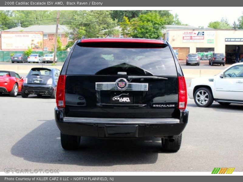 Black Raven / Ebony 2008 Cadillac Escalade ESV AWD