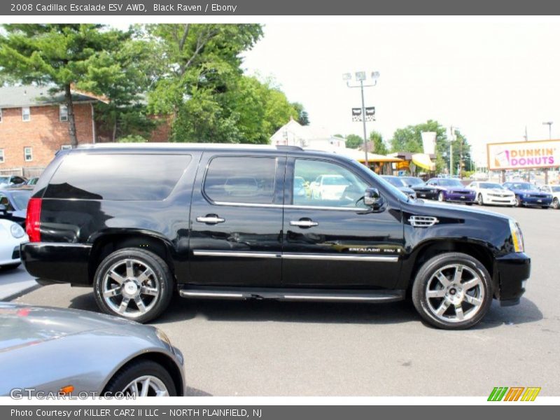 Black Raven / Ebony 2008 Cadillac Escalade ESV AWD