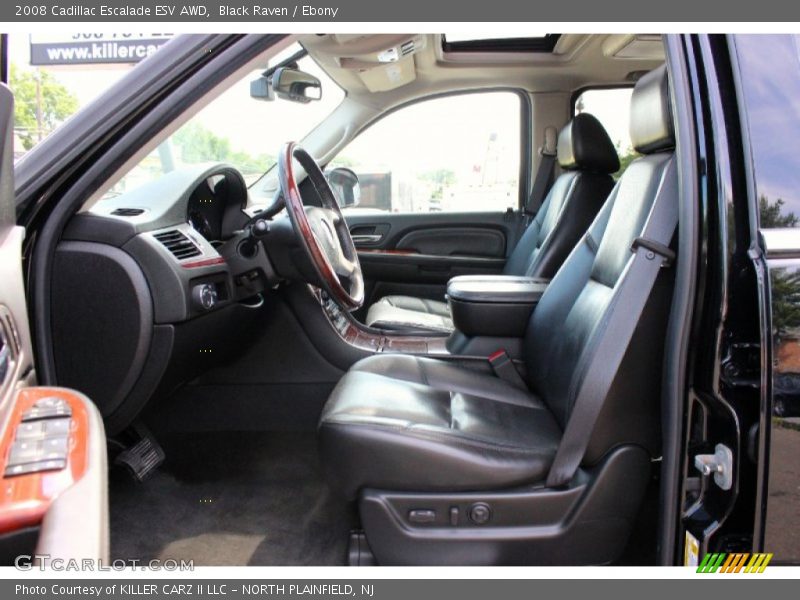 Black Raven / Ebony 2008 Cadillac Escalade ESV AWD
