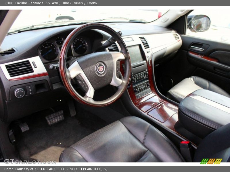 Black Raven / Ebony 2008 Cadillac Escalade ESV AWD