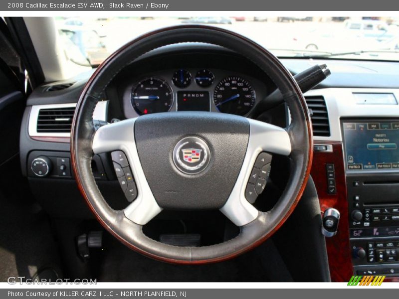 Black Raven / Ebony 2008 Cadillac Escalade ESV AWD