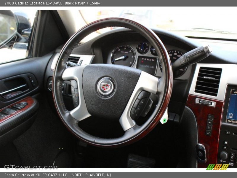 Black Raven / Ebony 2008 Cadillac Escalade ESV AWD