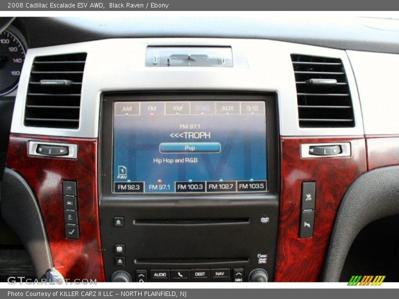 Black Raven / Ebony 2008 Cadillac Escalade ESV AWD