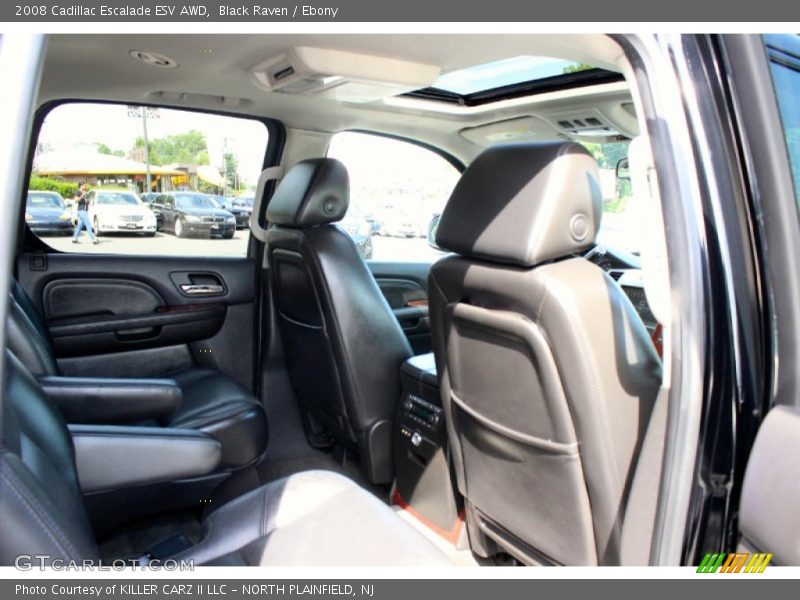 Black Raven / Ebony 2008 Cadillac Escalade ESV AWD