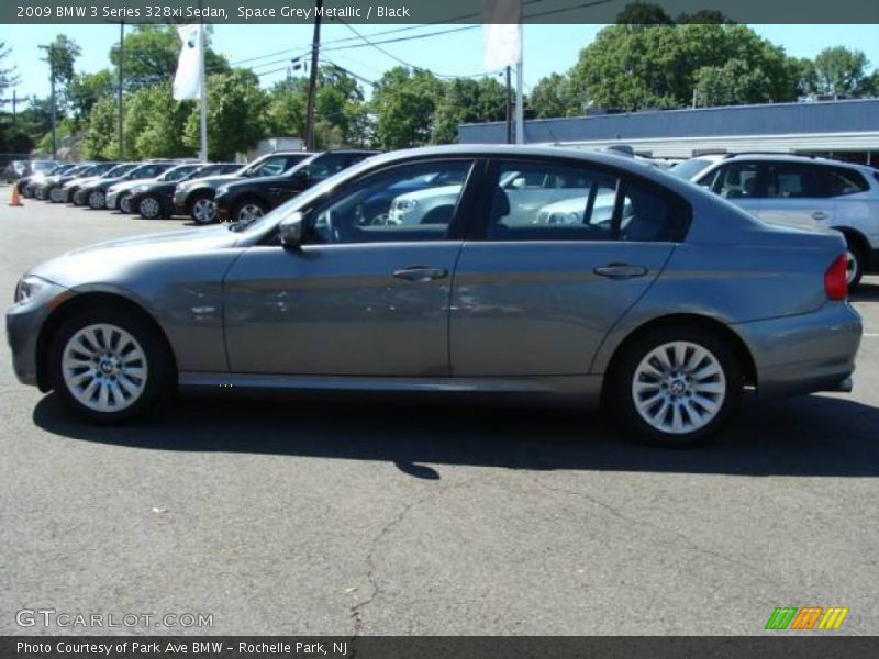 Space Grey Metallic / Black 2009 BMW 3 Series 328xi Sedan