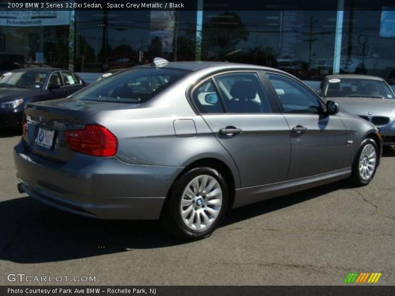 Space Grey Metallic / Black 2009 BMW 3 Series 328xi Sedan