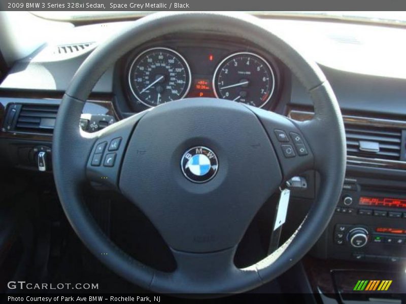 Space Grey Metallic / Black 2009 BMW 3 Series 328xi Sedan
