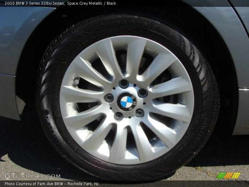 Space Grey Metallic / Black 2009 BMW 3 Series 328xi Sedan