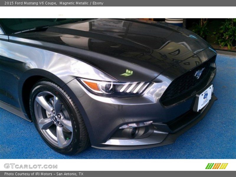 Magnetic Metallic / Ebony 2015 Ford Mustang V6 Coupe