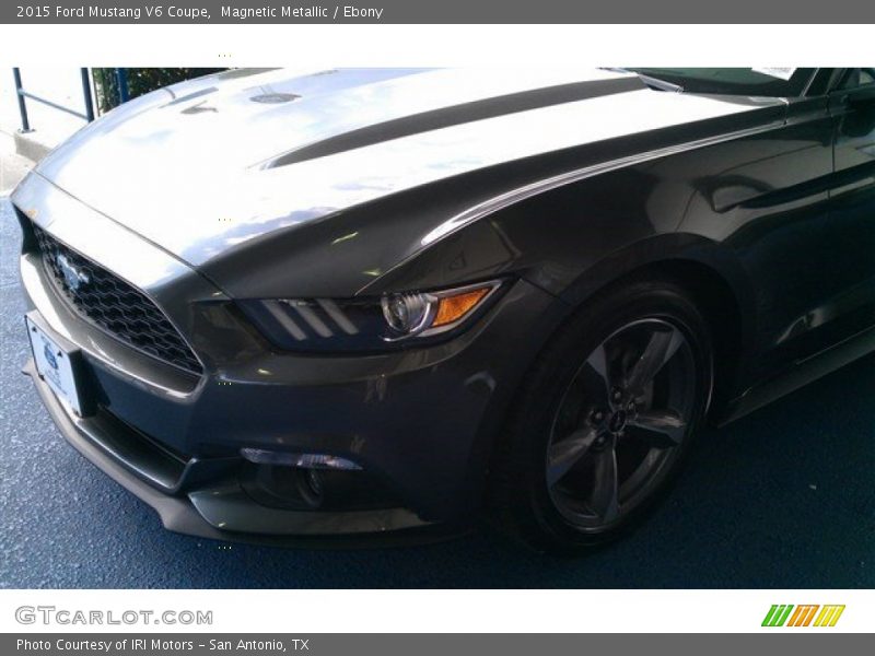 Magnetic Metallic / Ebony 2015 Ford Mustang V6 Coupe