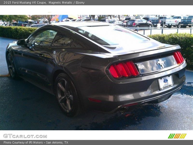 Magnetic Metallic / Ebony 2015 Ford Mustang V6 Coupe