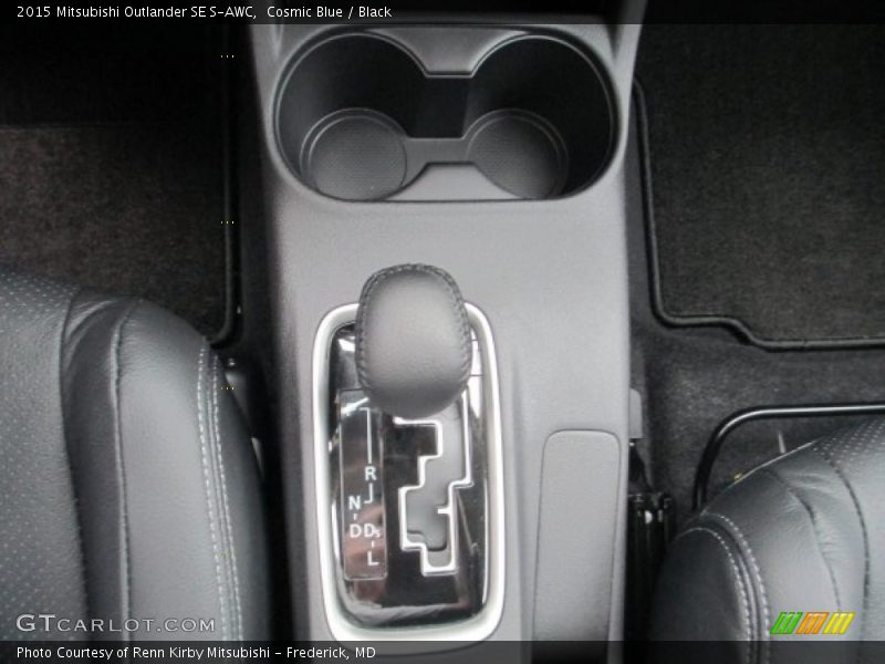 Cosmic Blue / Black 2015 Mitsubishi Outlander SE S-AWC
