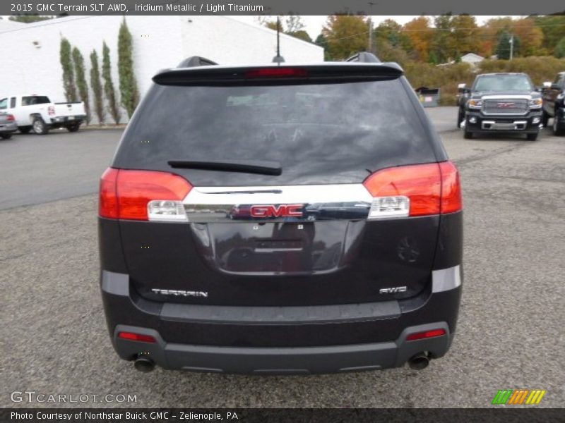 Iridium Metallic / Light Titanium 2015 GMC Terrain SLT AWD