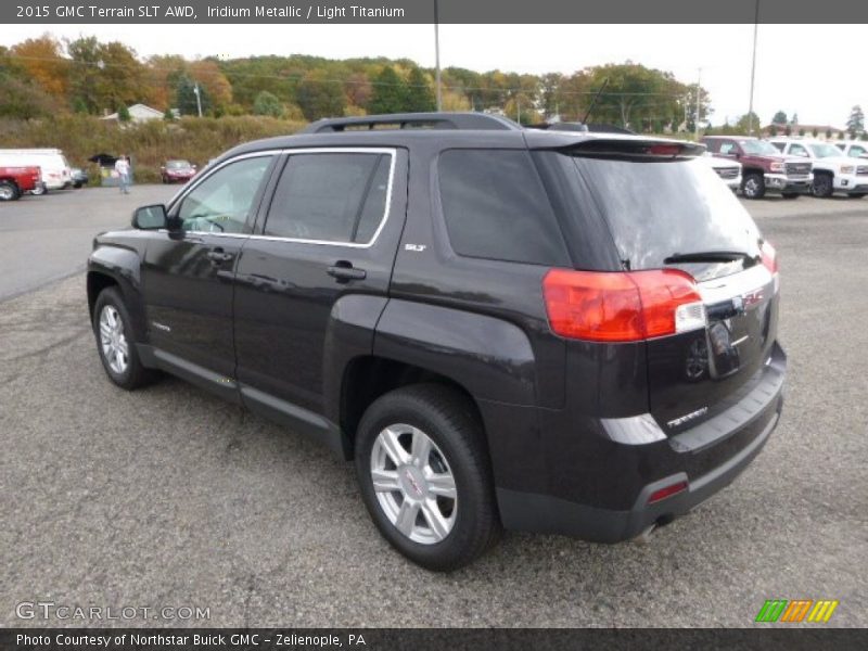 Iridium Metallic / Light Titanium 2015 GMC Terrain SLT AWD