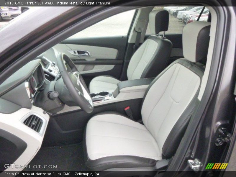 Iridium Metallic / Light Titanium 2015 GMC Terrain SLT AWD