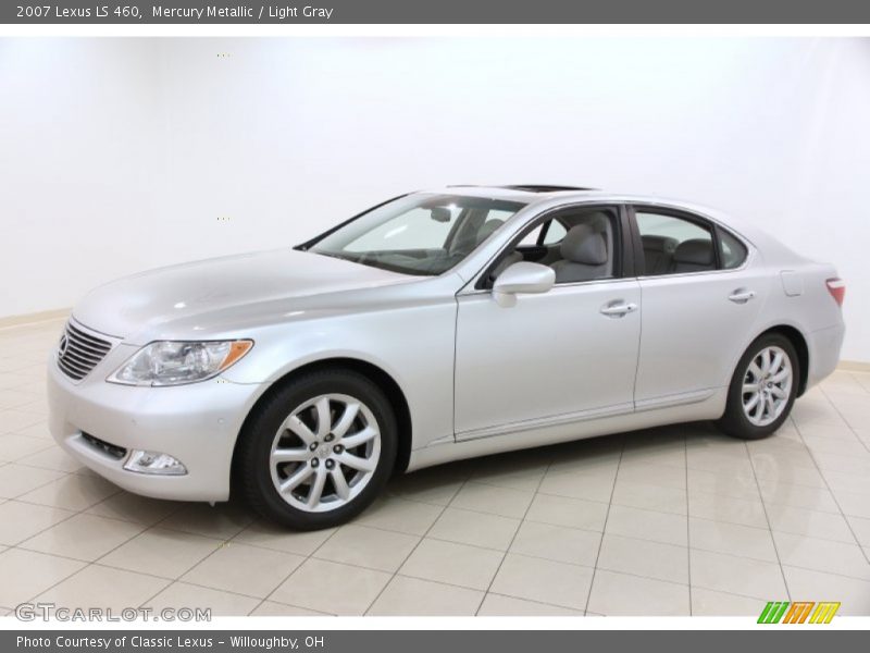 Mercury Metallic / Light Gray 2007 Lexus LS 460