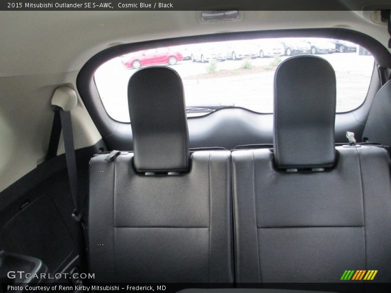 Cosmic Blue / Black 2015 Mitsubishi Outlander SE S-AWC