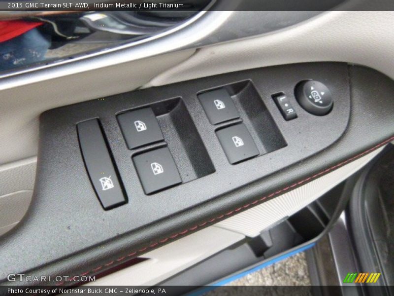 Iridium Metallic / Light Titanium 2015 GMC Terrain SLT AWD