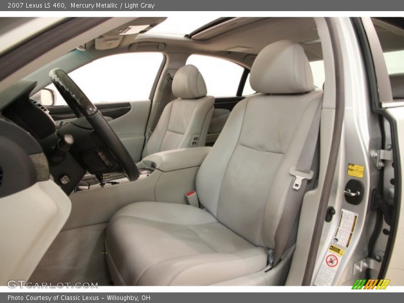 Mercury Metallic / Light Gray 2007 Lexus LS 460