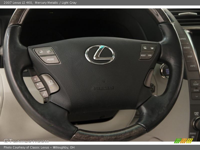 Mercury Metallic / Light Gray 2007 Lexus LS 460