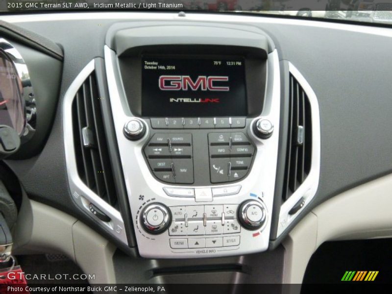 Iridium Metallic / Light Titanium 2015 GMC Terrain SLT AWD