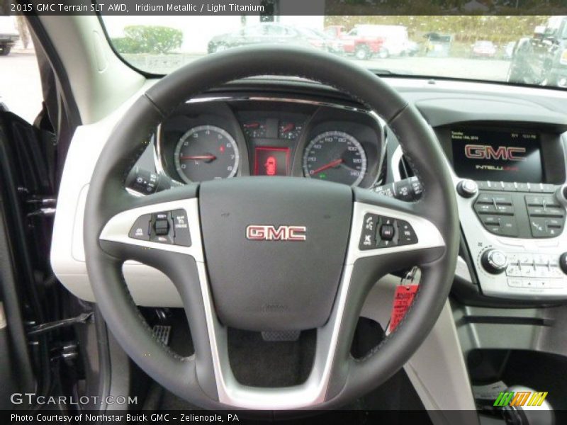 Iridium Metallic / Light Titanium 2015 GMC Terrain SLT AWD