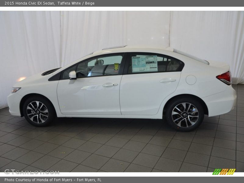  2015 Civic EX Sedan Taffeta White