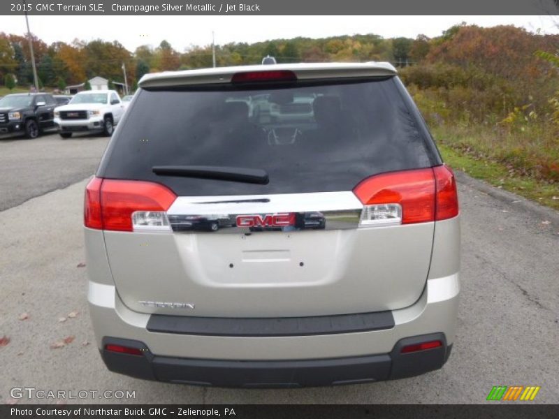 Champagne Silver Metallic / Jet Black 2015 GMC Terrain SLE